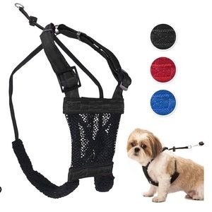 Sporn No Pull Mesh Harness, Black, Medium